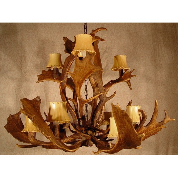 Real Antler Carolina Fallow Deer Chandelier SP-5